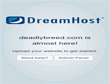 Tablet Screenshot of deadlybreed.com